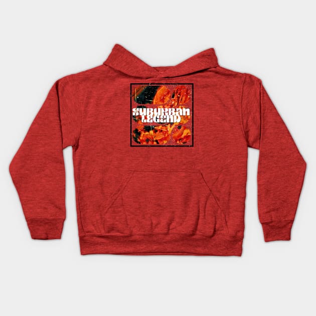 Suburban Legend Fire Kids Hoodie by casualteesinc